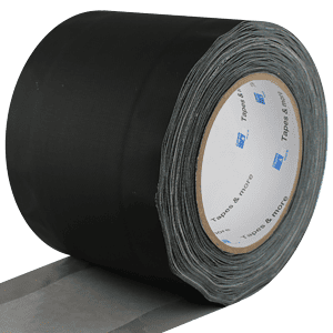 Cable tunnel tape, matt, black