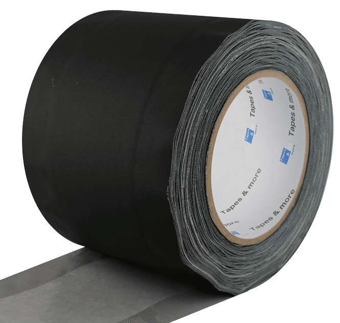 Cable tunnel tape, matt, black